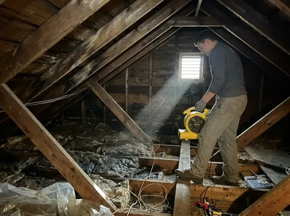 attic-water-damage-drying-proc-007 — frequently asked questions, Emergency Water Extraction & 24/7 Flood Response in Toccoa,…